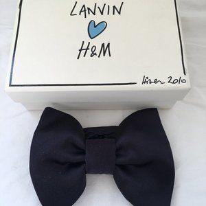 BNIB Lanvin x H&M silk bowtie